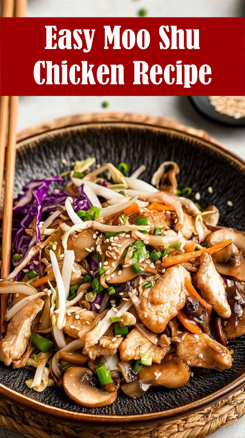 Easy Moo Shu Chicken Recipe