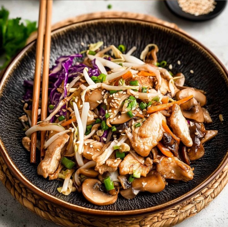 Easy Moo Shu Chicken Recipe