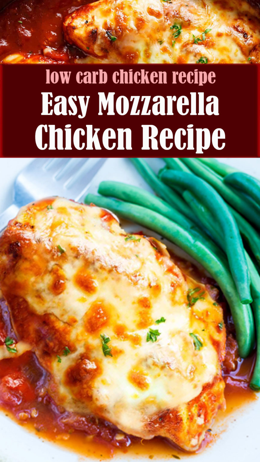 Easy Mozzarella Chicken Recipe – Reserveamana