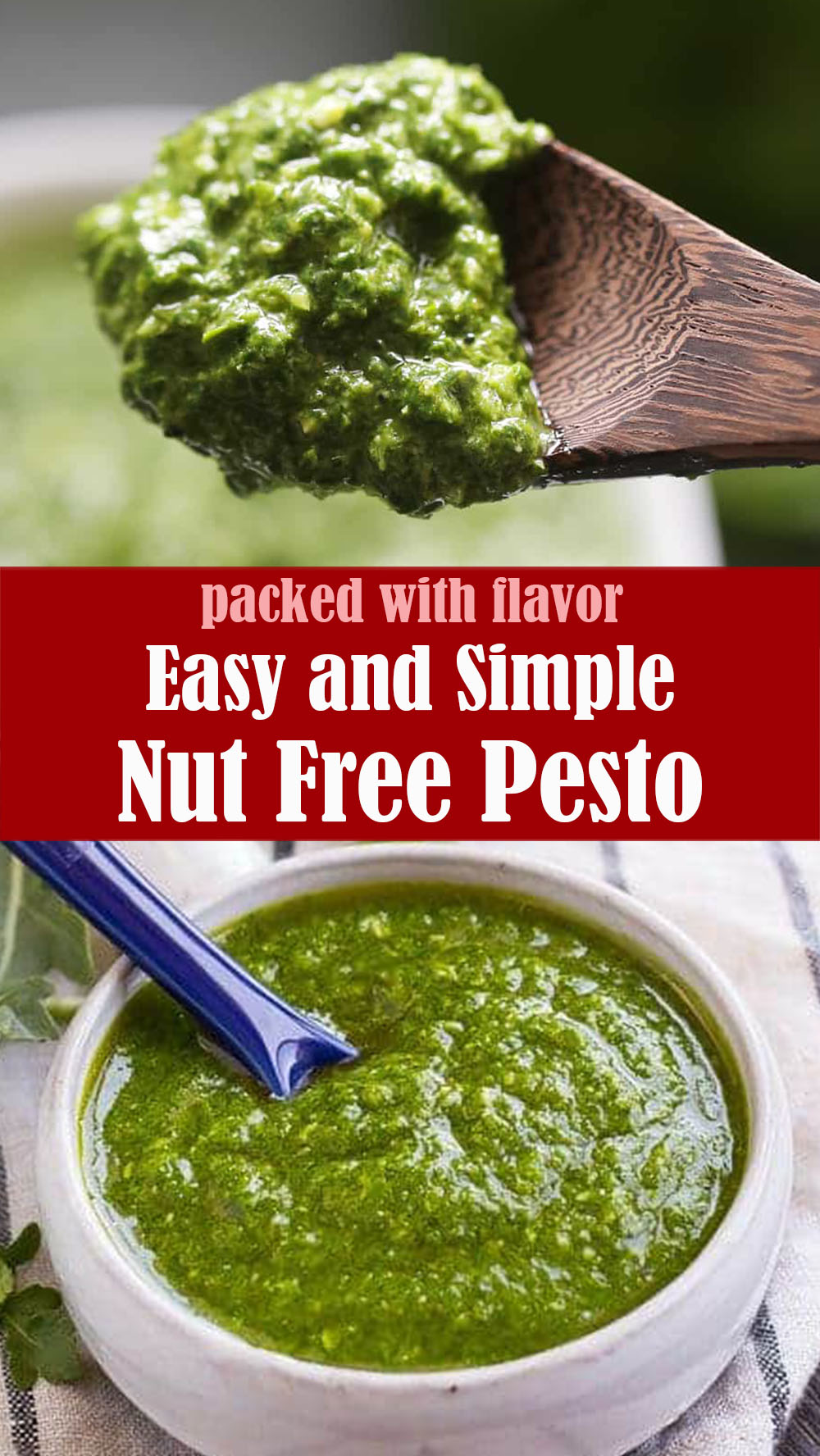 Easy Nut Free Pesto