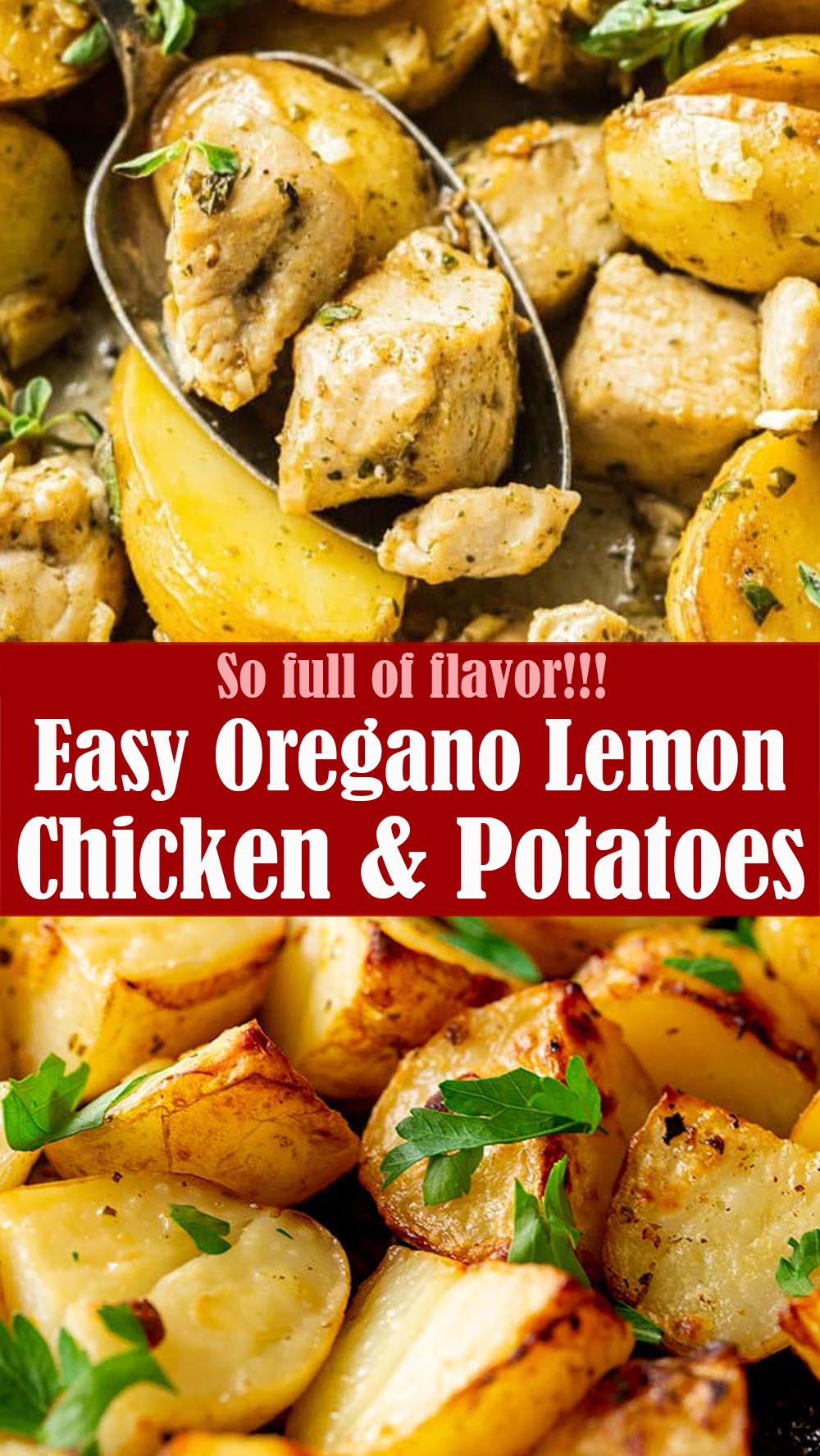 Easy Oregano Lemon Chicken and Potatoes