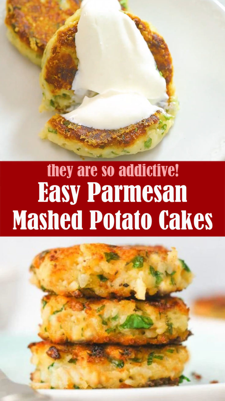 Easy Parmesan Mashed Potato Cakes Reserveamana
