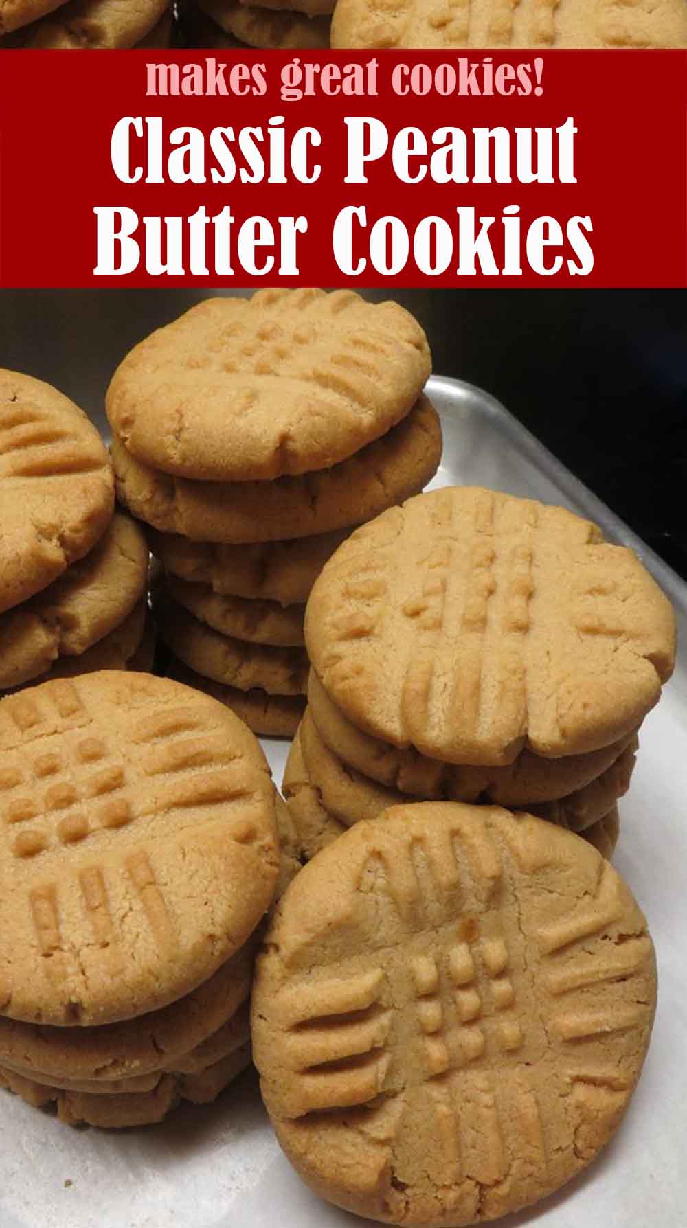 Easy Peanut Butter Cookies Recipe