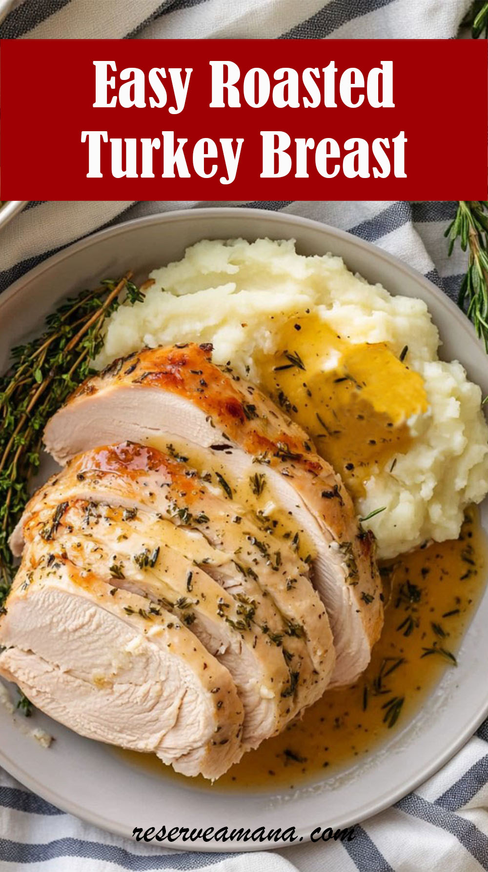 Easy Roasted Turkey Breast