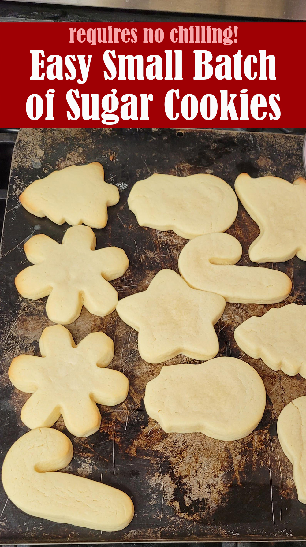 Easy Small Batch of Sugar Cookies