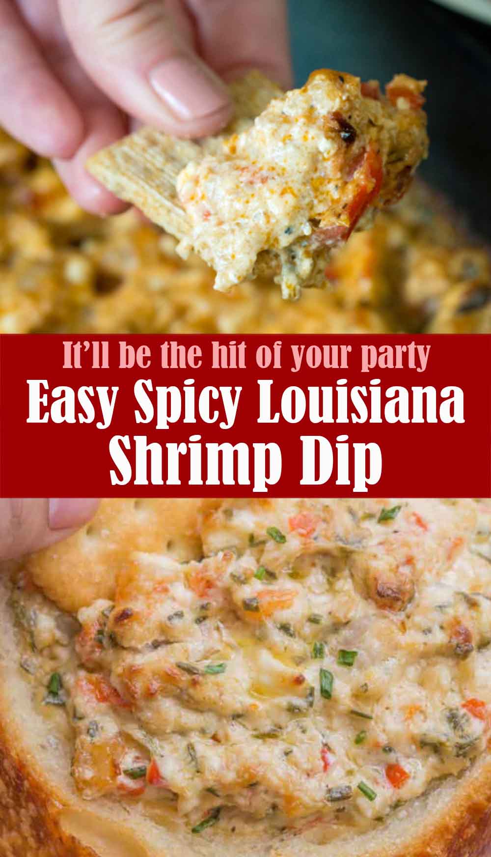 Easy Spicy Louisiana Shrimp Dip