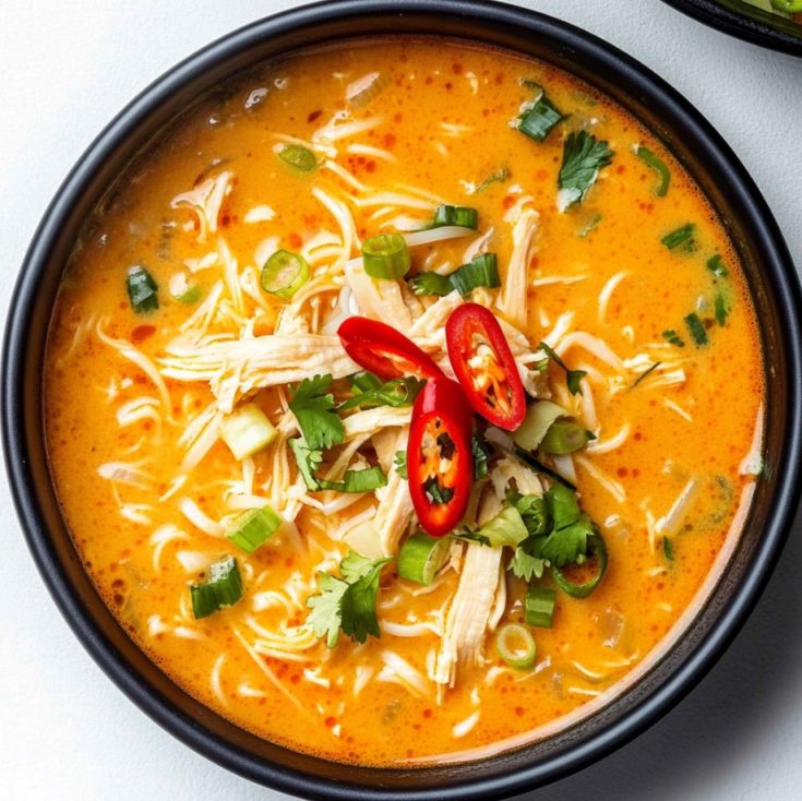 Easy Thai Chicken Noodle Soup