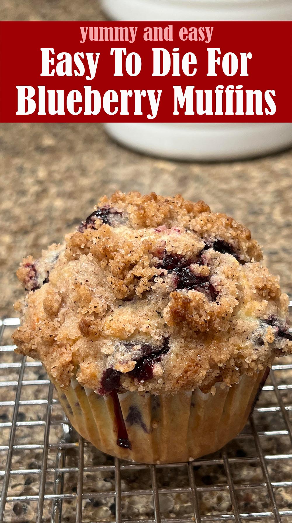 Easy To Die For Blueberry Muffins