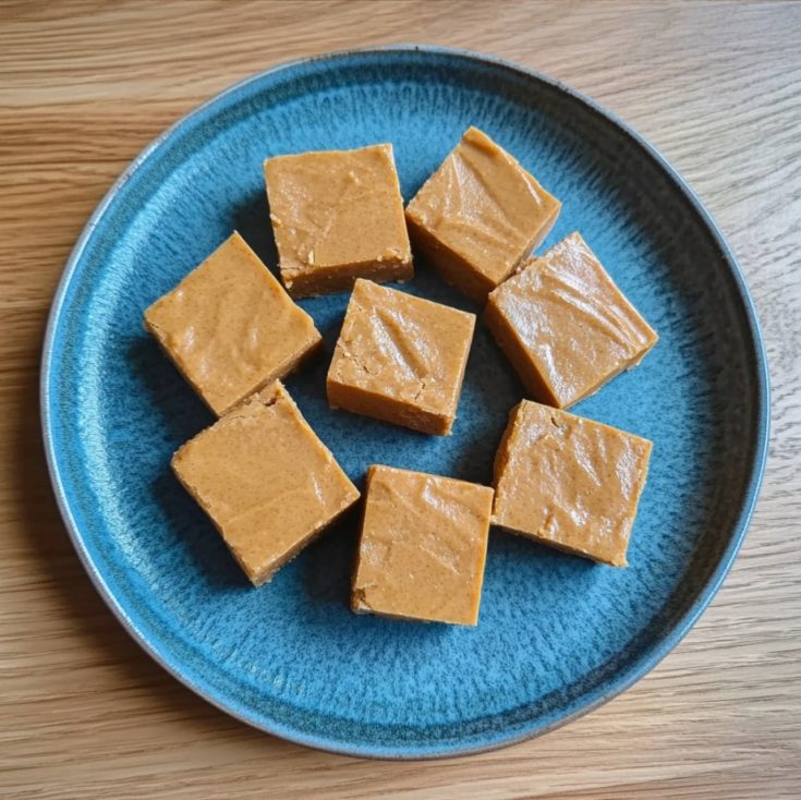 Easy Two-Ingredient Peanut Butter Fudge