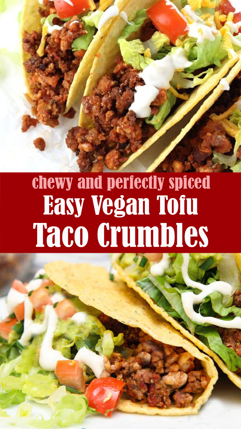 Easy Vegan Tofu Taco Crumbles