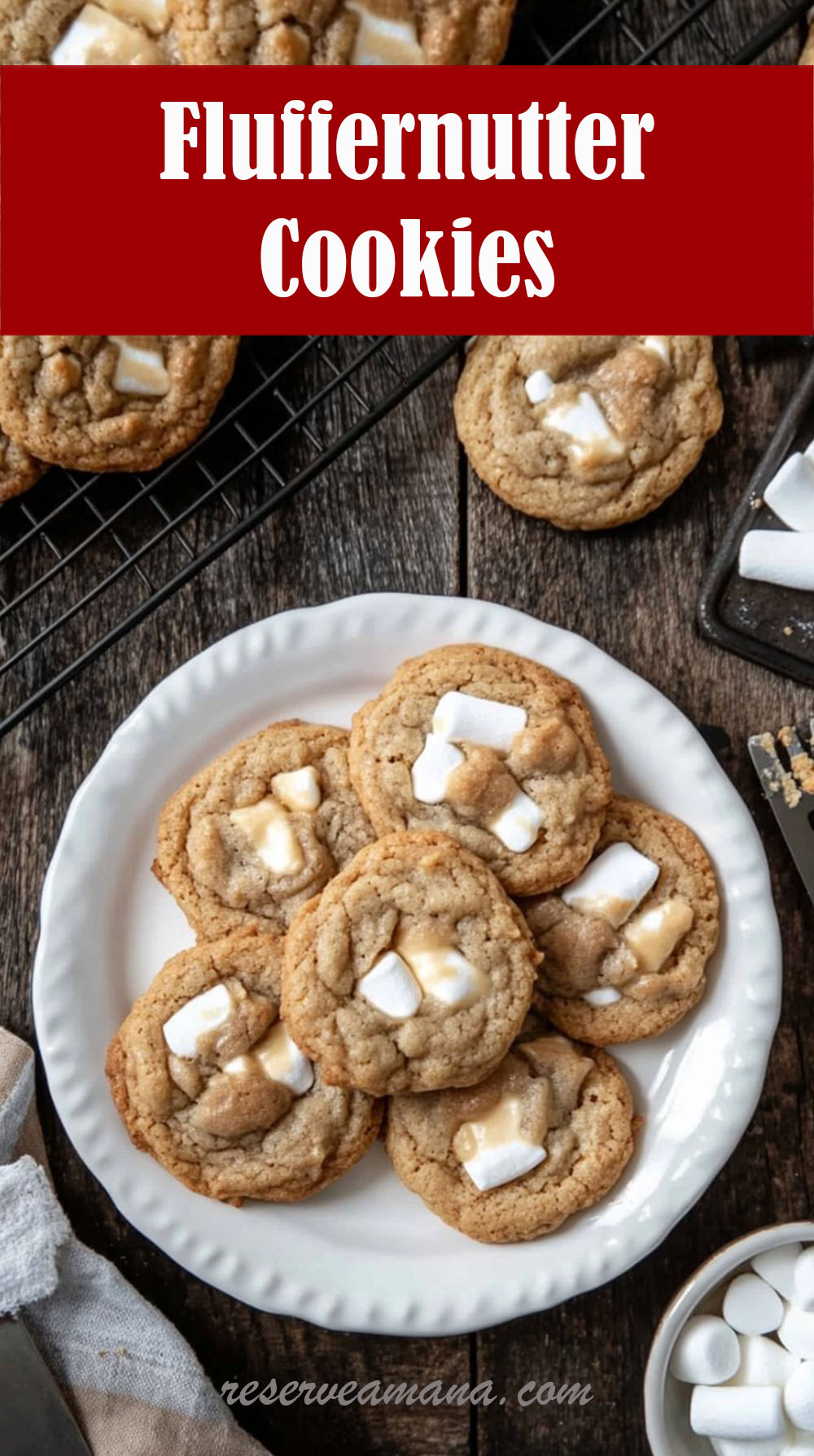 Fluffernutter Cookies