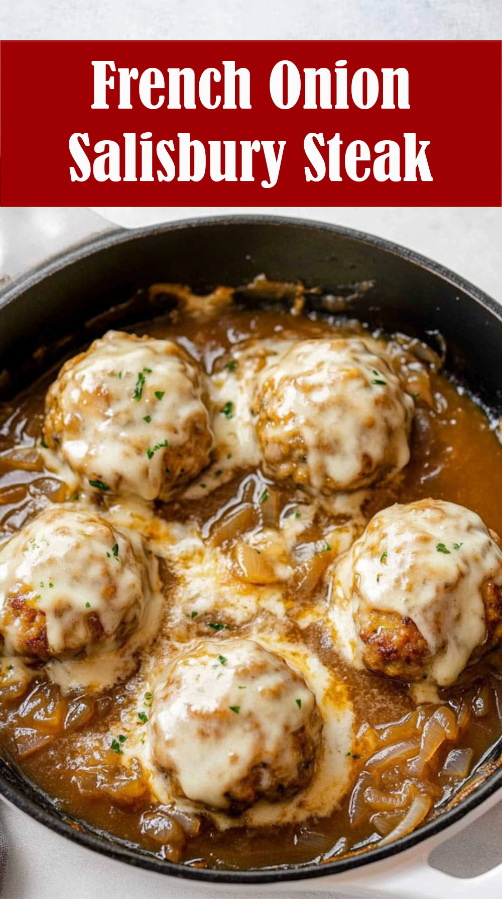 French Onion Salisbury Steak Recipe