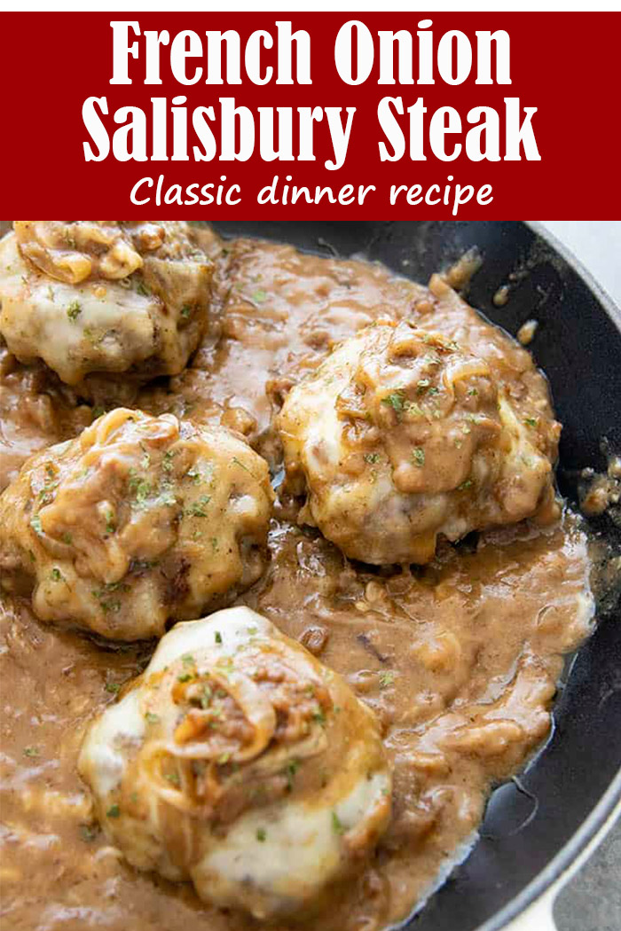 French Onion Salisbury Steak