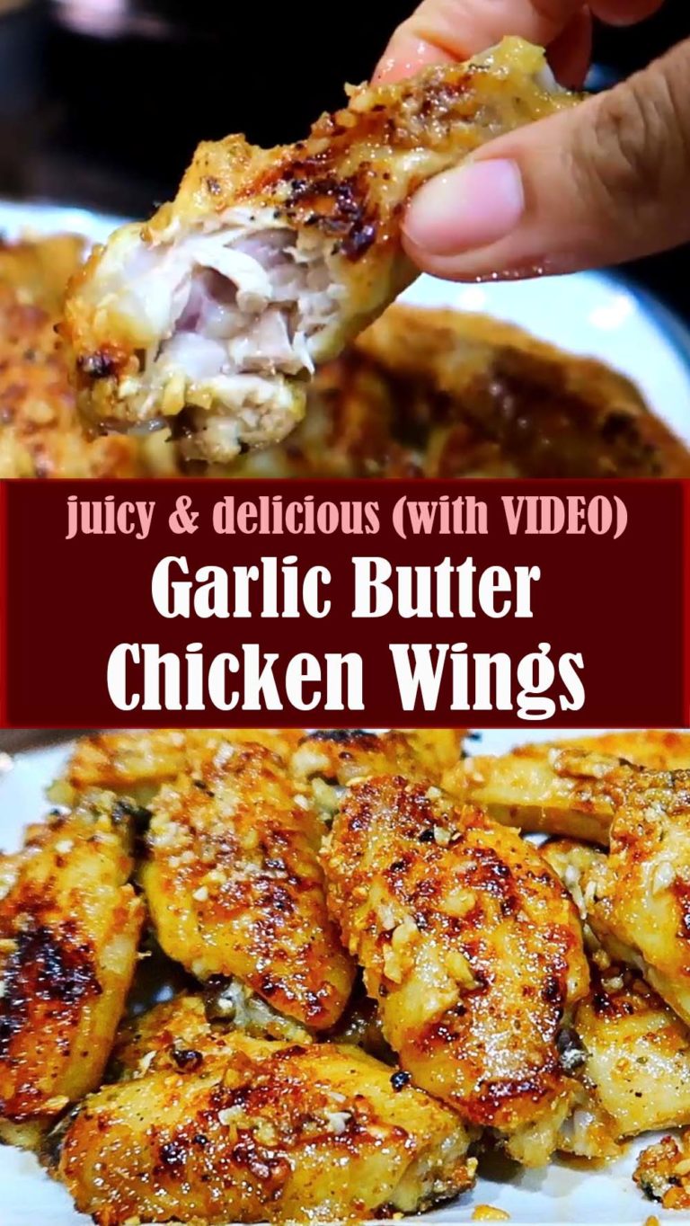 Garlic Butter Chicken Wings (Video) – Reserveamana