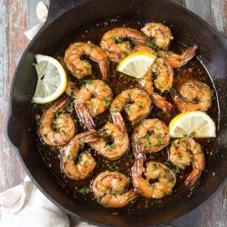 Garlic Butter Sauteed Shrimp
