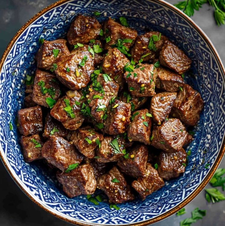 Garlic Butter Steak Bites