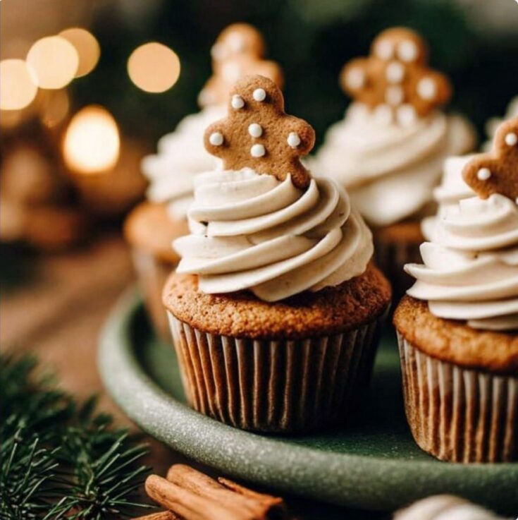 Gingerbread Cupcakes