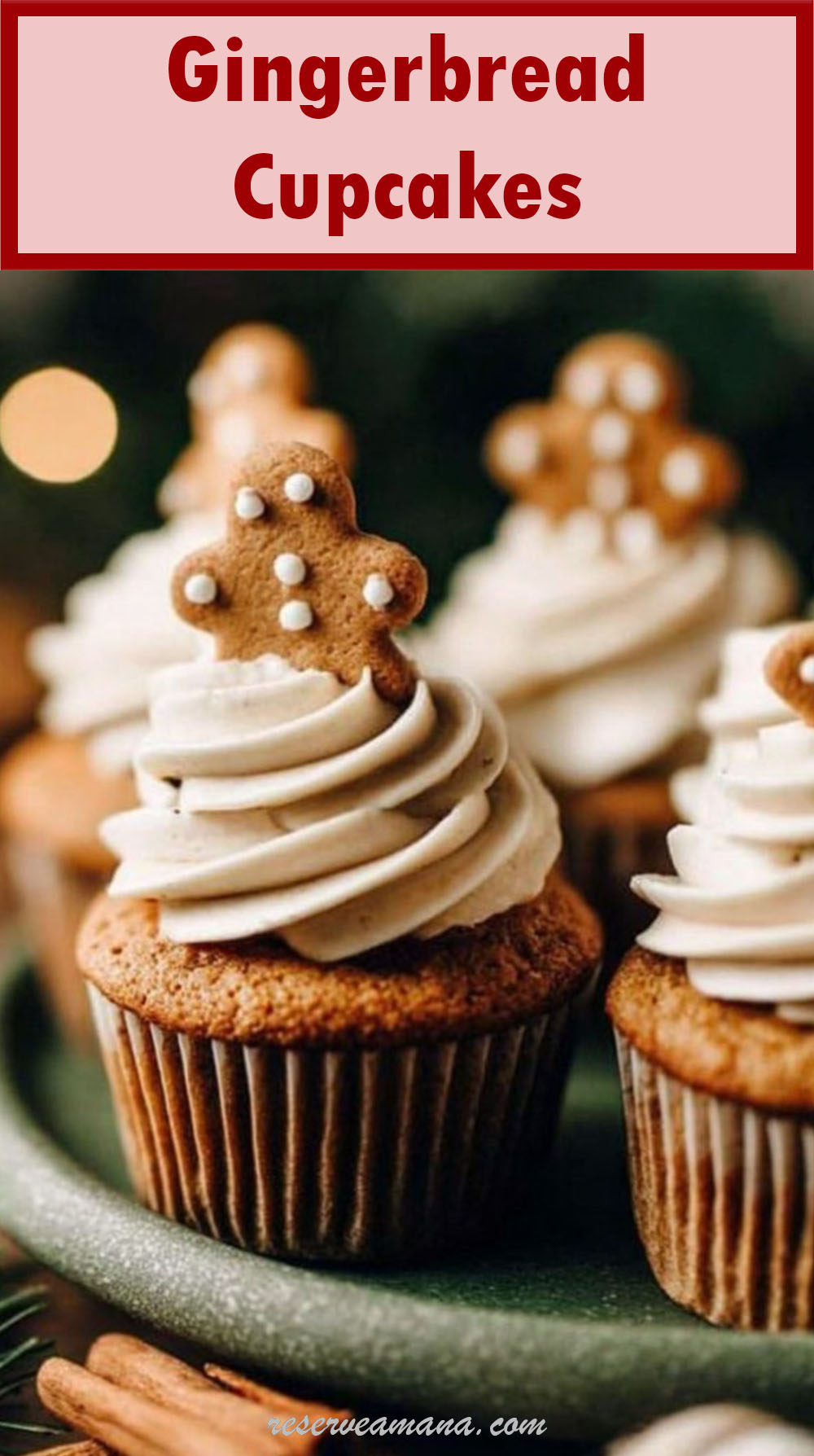 Gingerbread Cupcakes