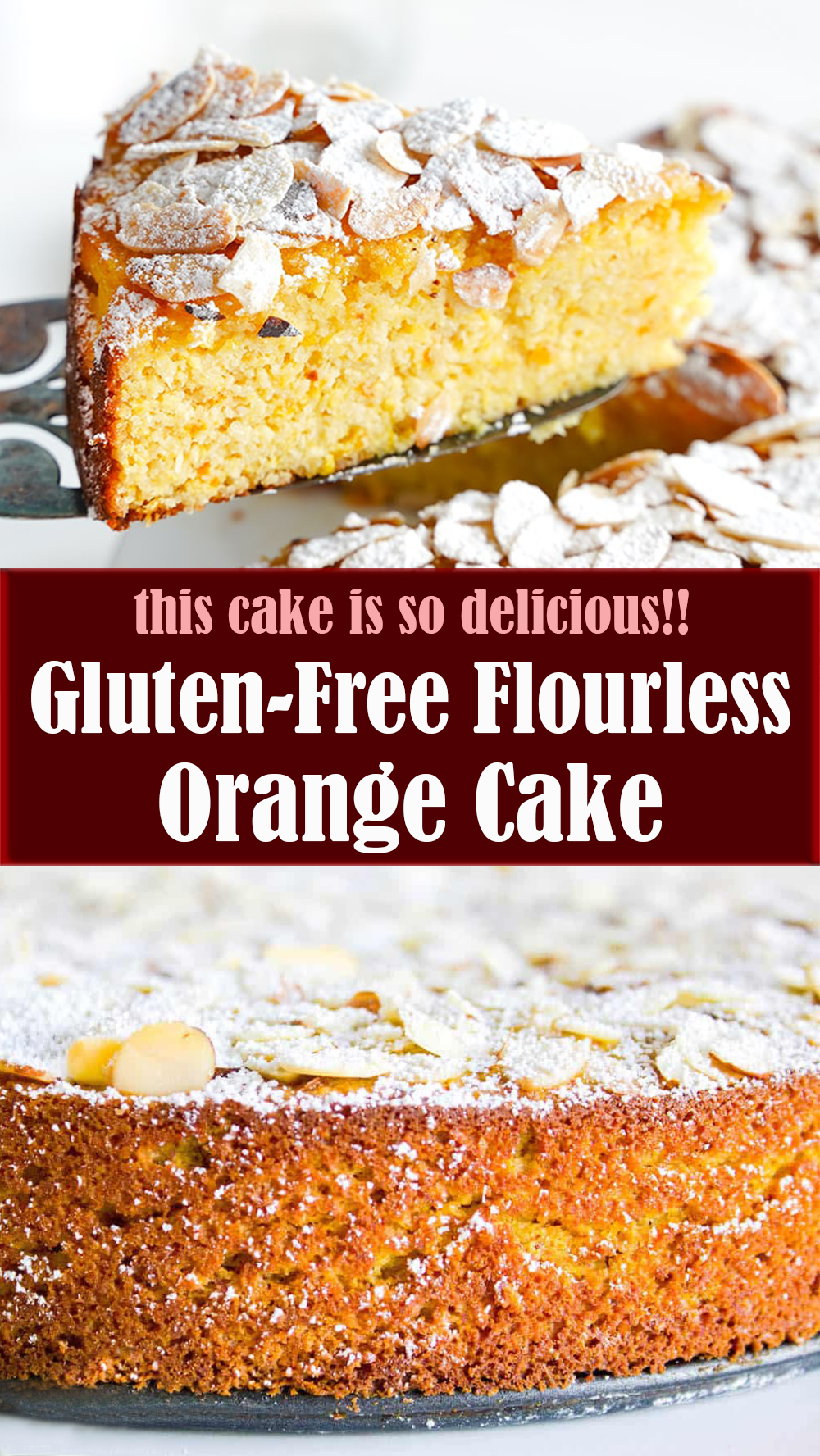 Gluten-Free Flourless Orange Cake Recipe