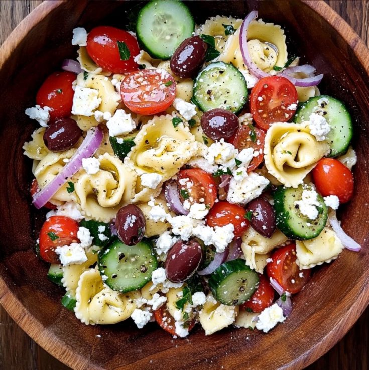 Greek Tortellini Salad