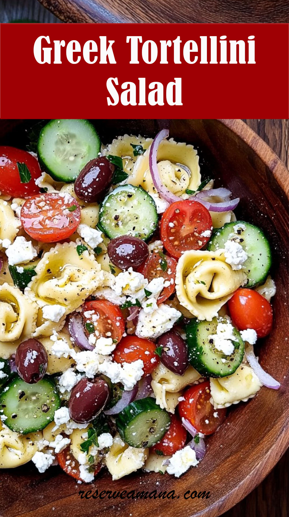 Greek Tortellini Salad