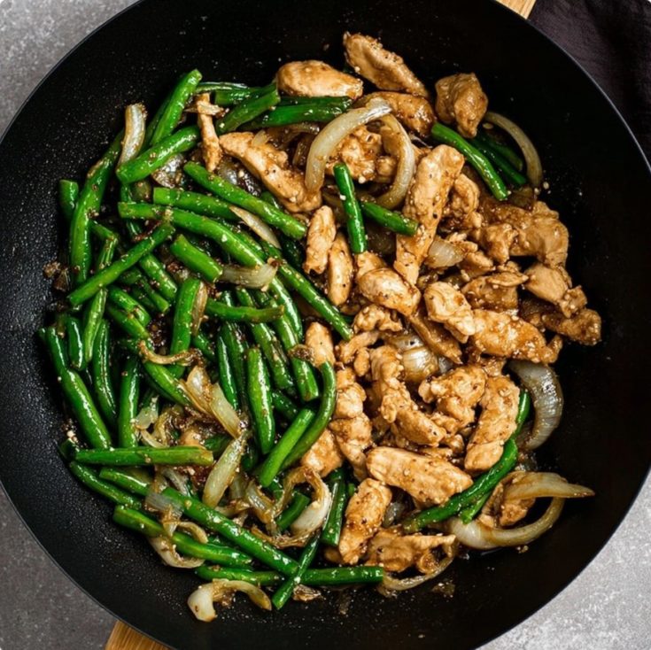 Green Bean Chicken Stir Fry