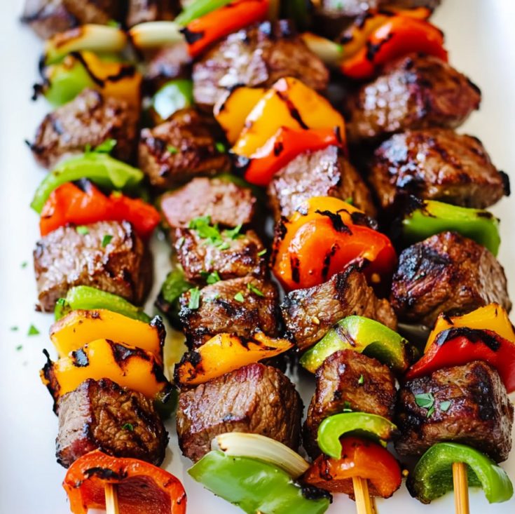 Grilled Steak Kebabs