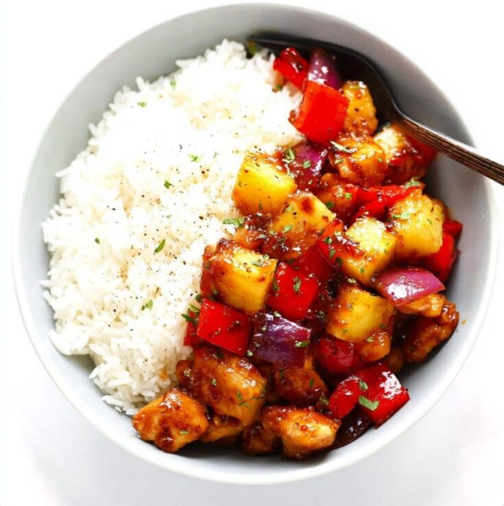 Hawaiian BBQ Chicken Bowls