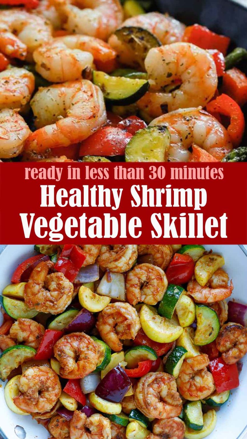 Healthy Shrimp and Vegetable Skillet Recipe – Reserveamana