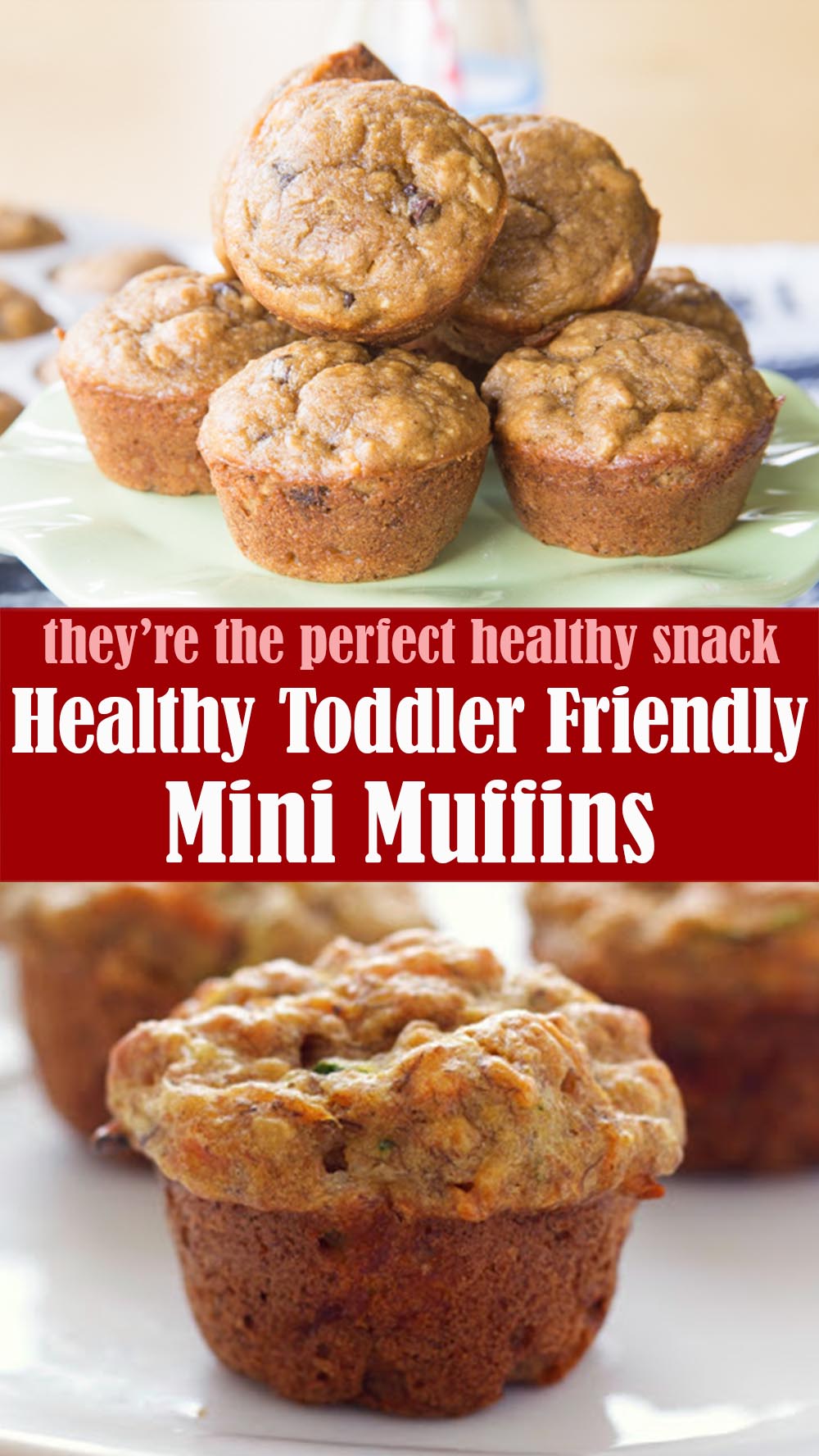 Healthy Toddler Friendly Mini Muffins Recipe
