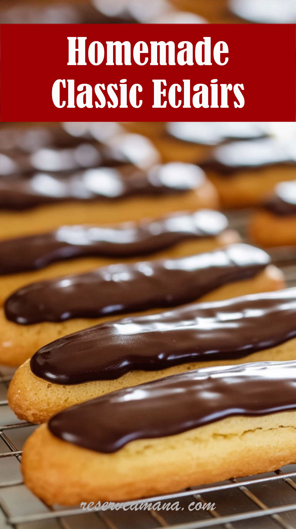 Homemade Classic Eclairs Recipe