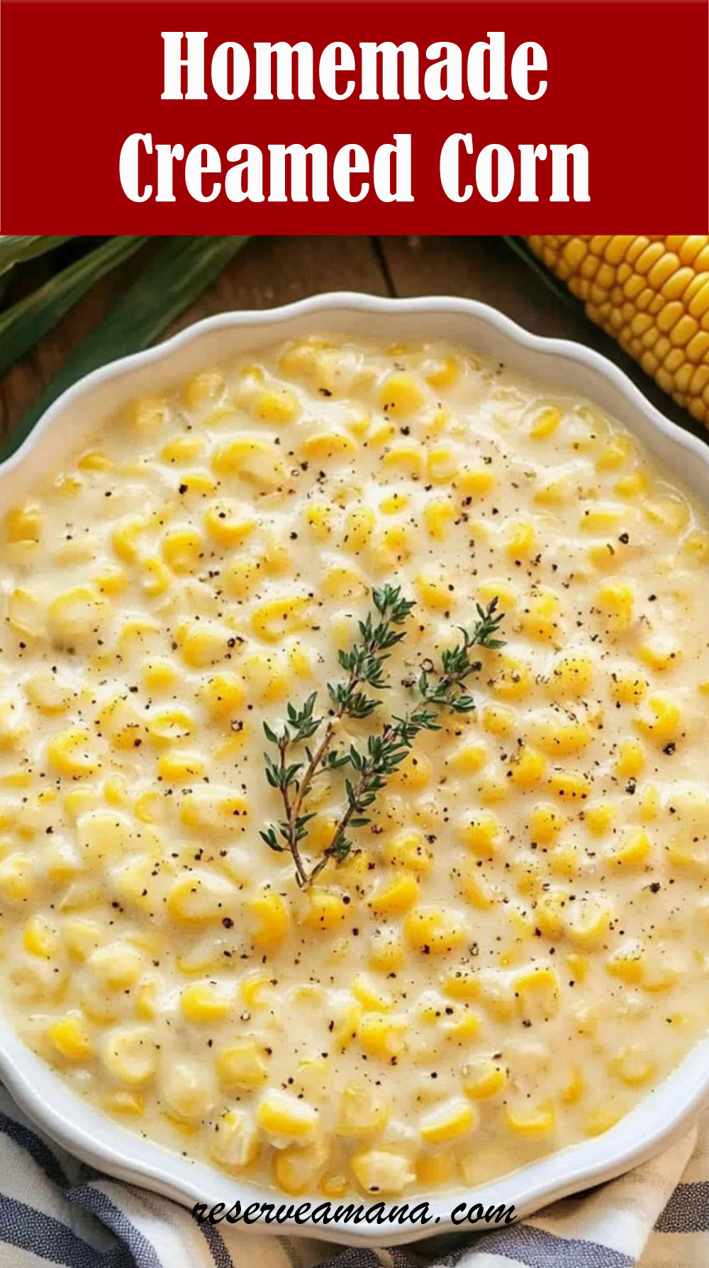 Homemade Creamed Corn