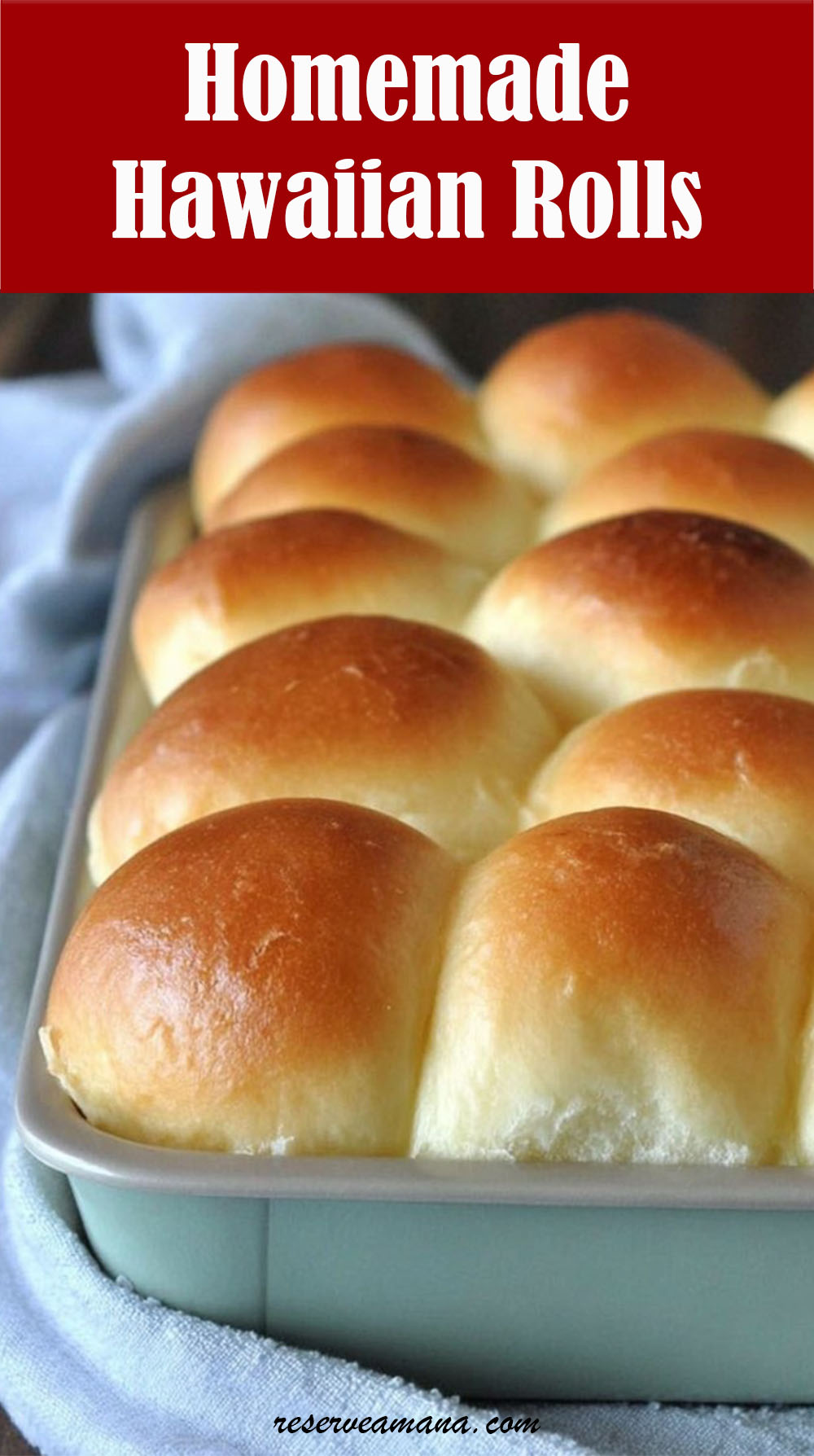 Homemade Hawaiian Rolls