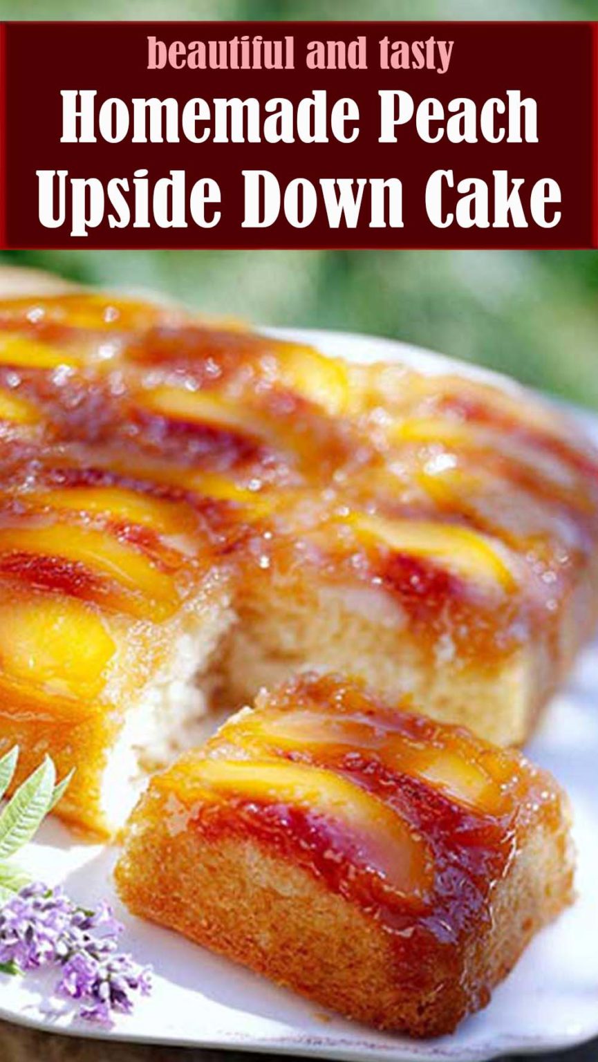 Homemade Peach Upside Down Cake – Reserveamana