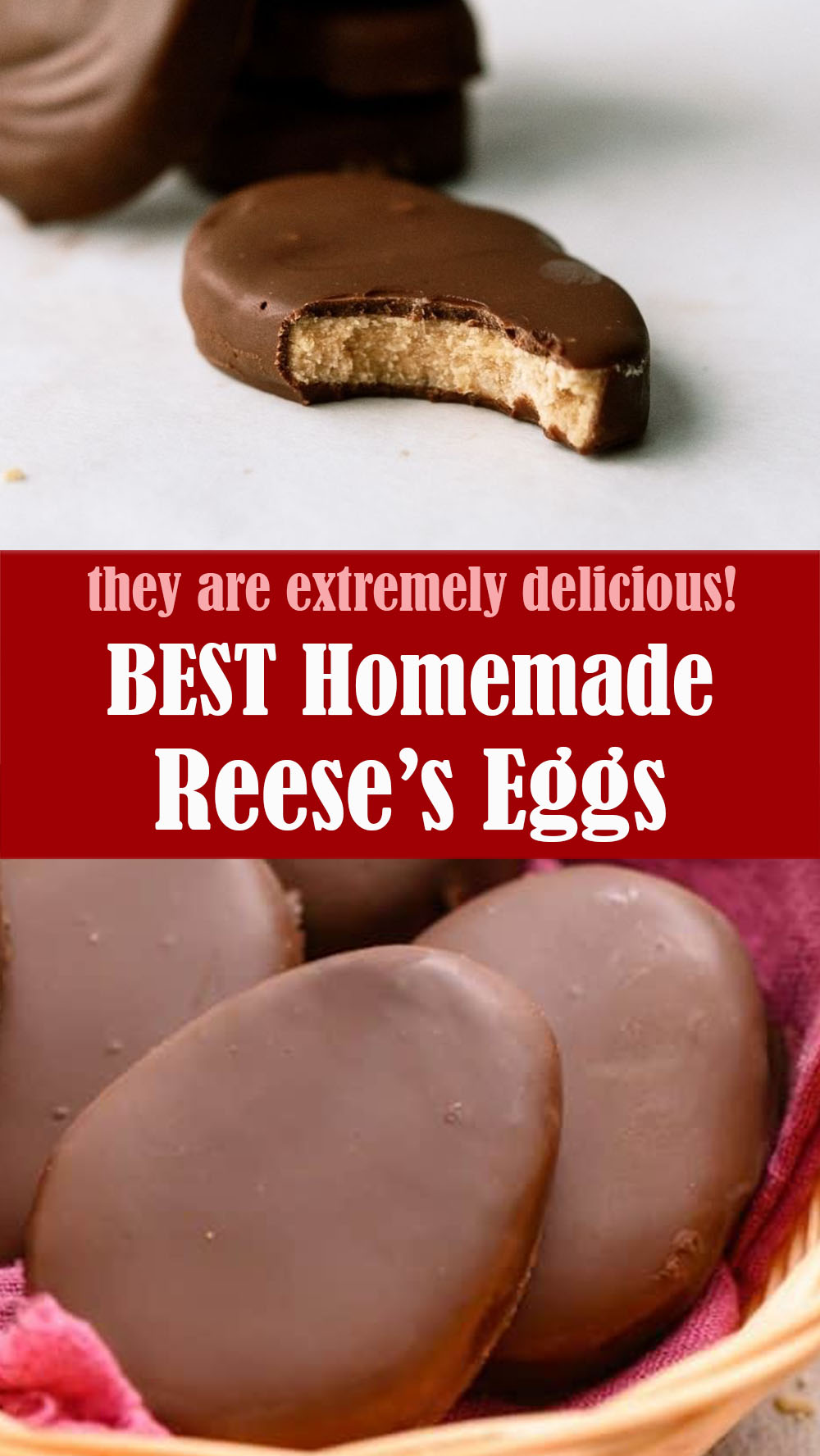 Homemade Reese’s Eggs