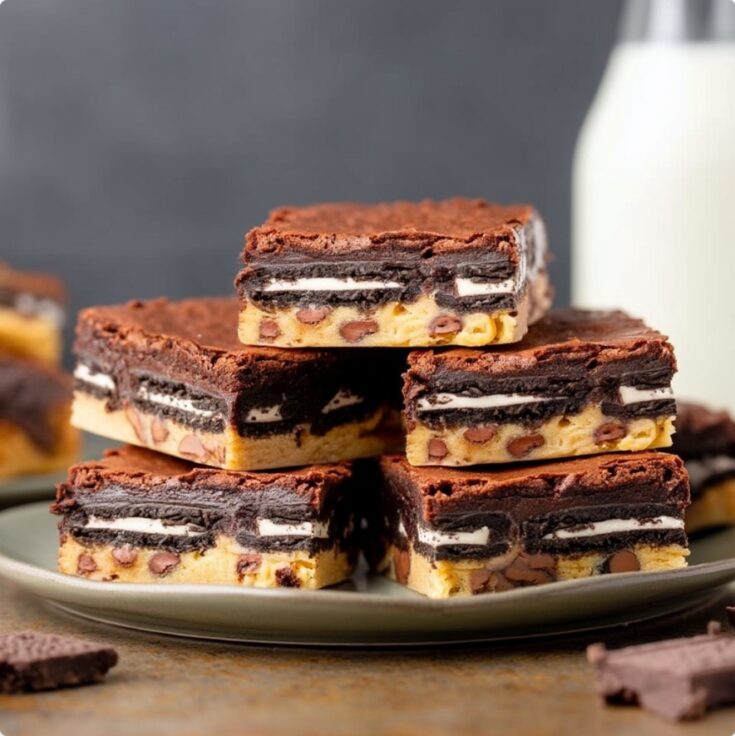 Homemade Slutty Brownies