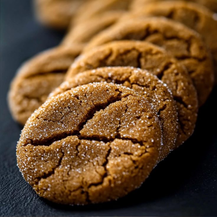 Homemade Soft Molasses Cookies