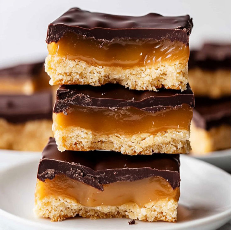 Homemade Twix Bars