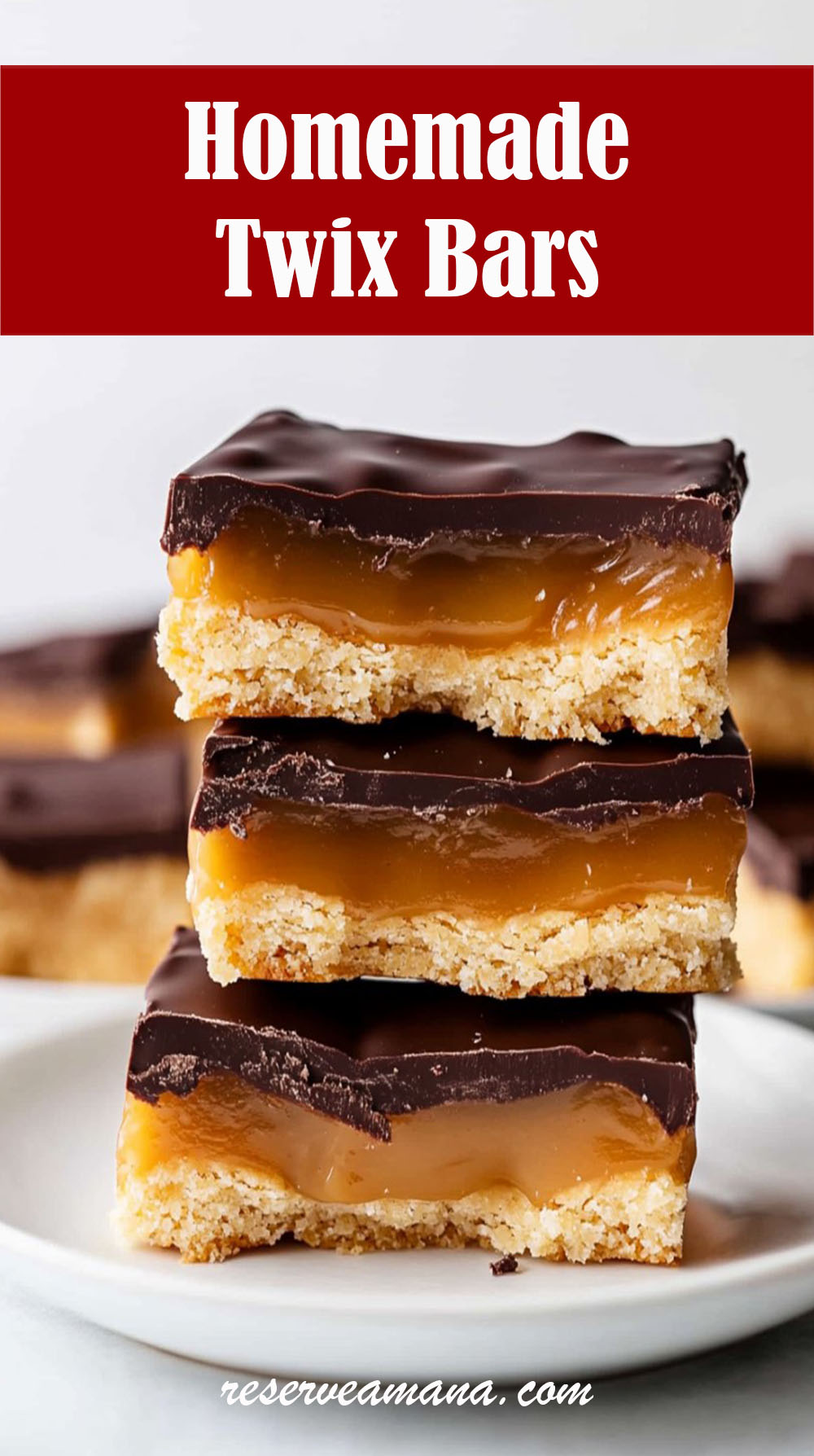Homemade Twix Bars