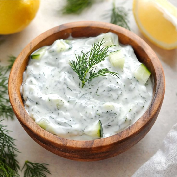 Homemade Tzatziki sauce