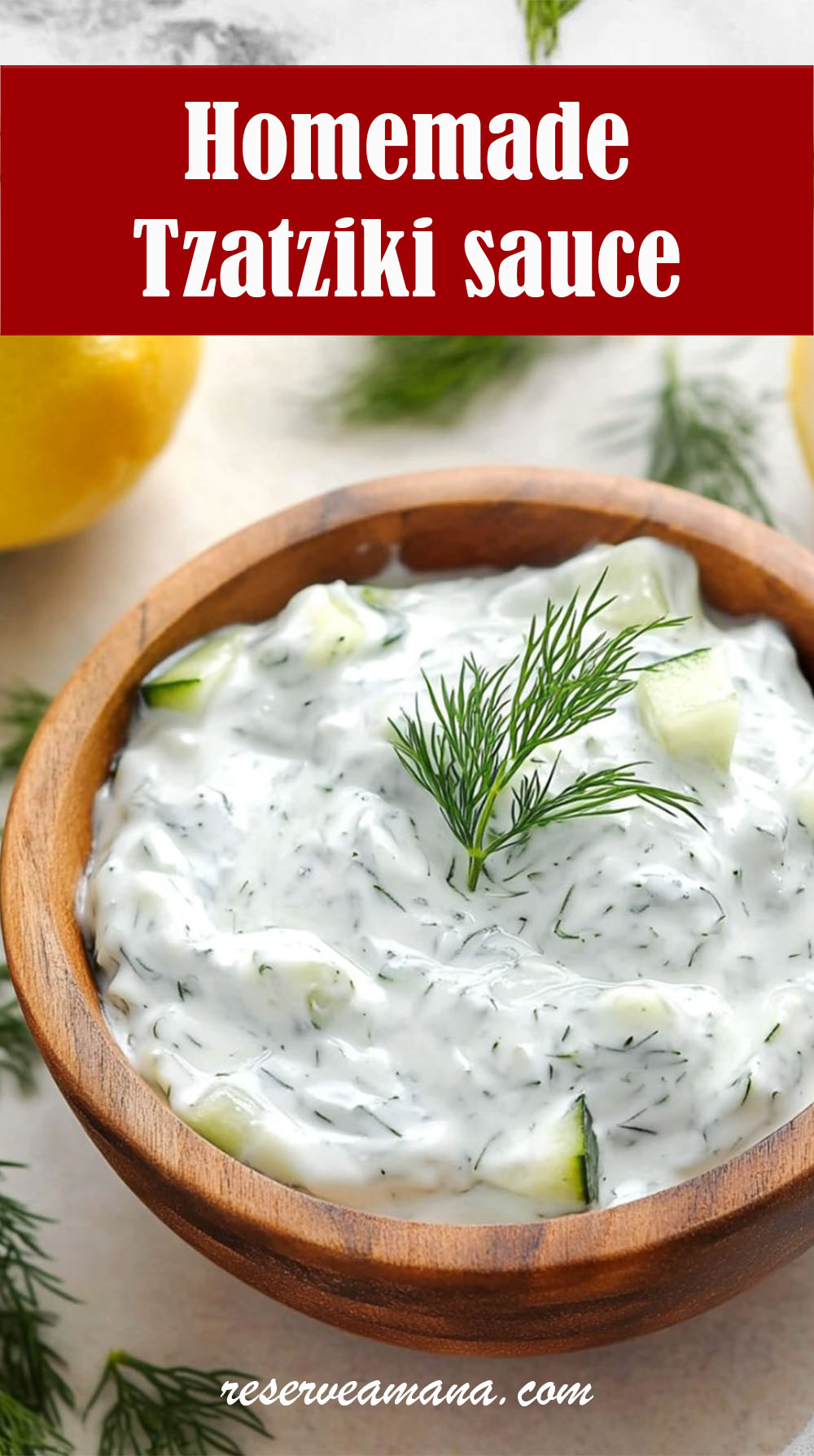 Homemade Tzatziki sauce