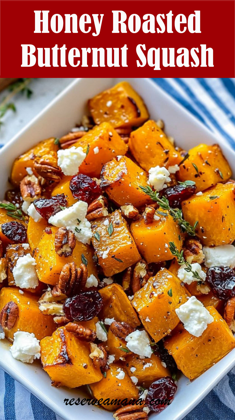 Honey Roasted Butternut Squash
