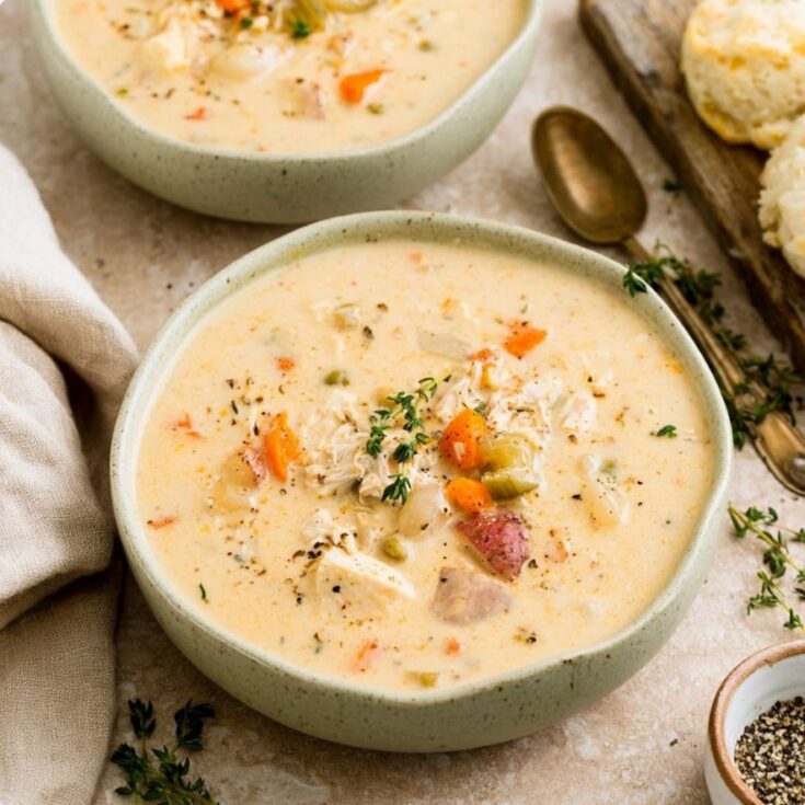 Instant Pot Chicken Pot Pie Soup