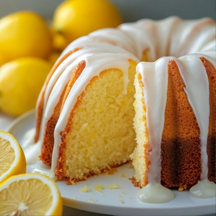 Italian Lemon Pound Cake Recipe