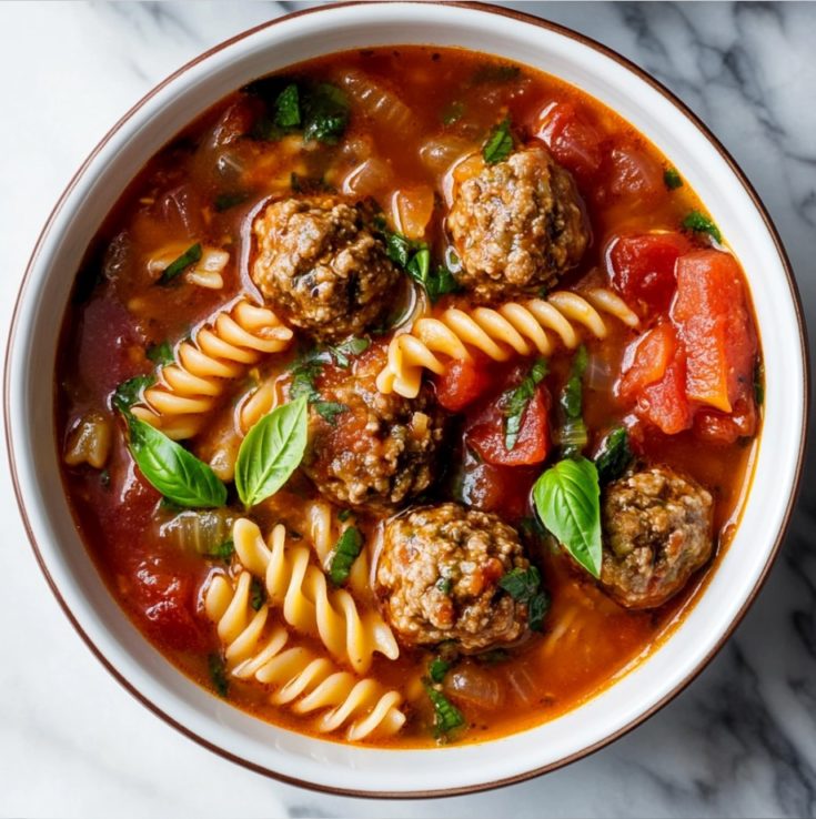 Italian Meatball Soup