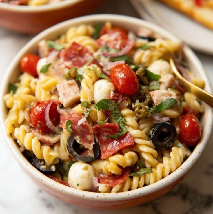 Italian Sub Pasta Salad