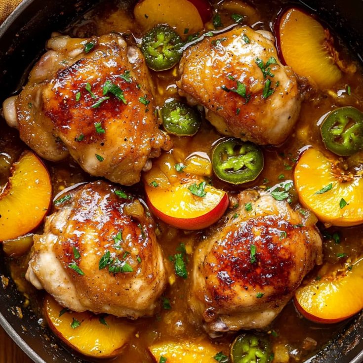 Jalapeno Peach Chicken