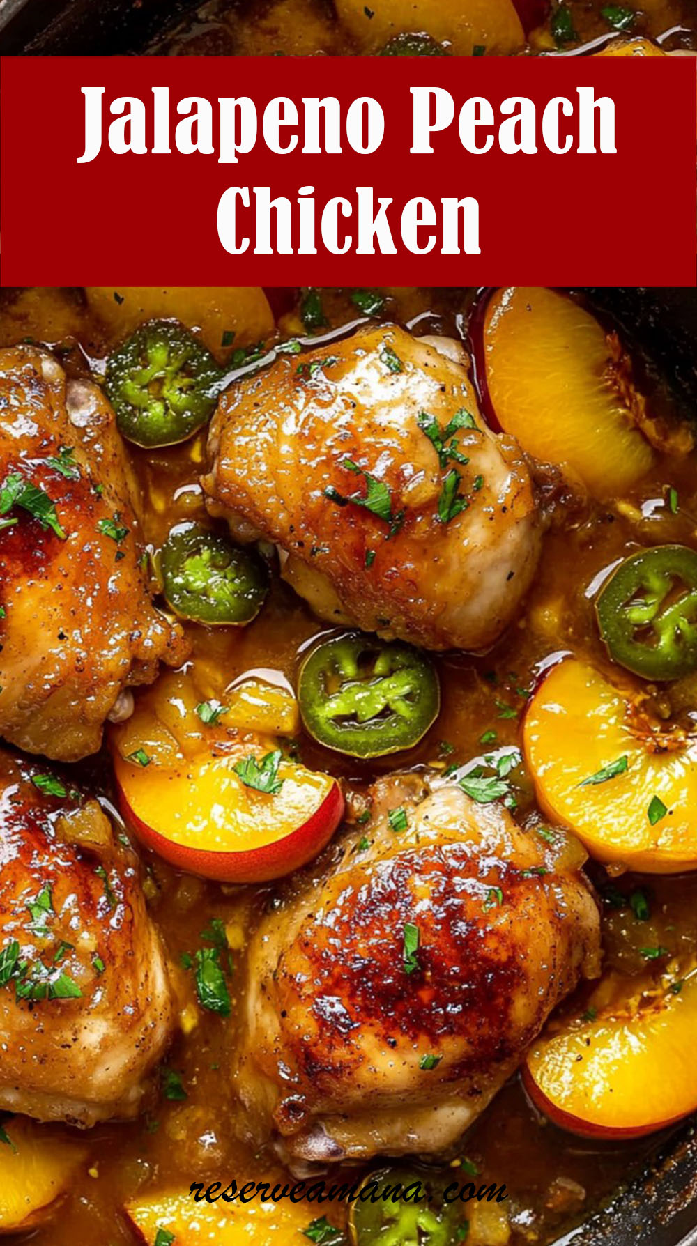 Jalapeno Peach Chicken