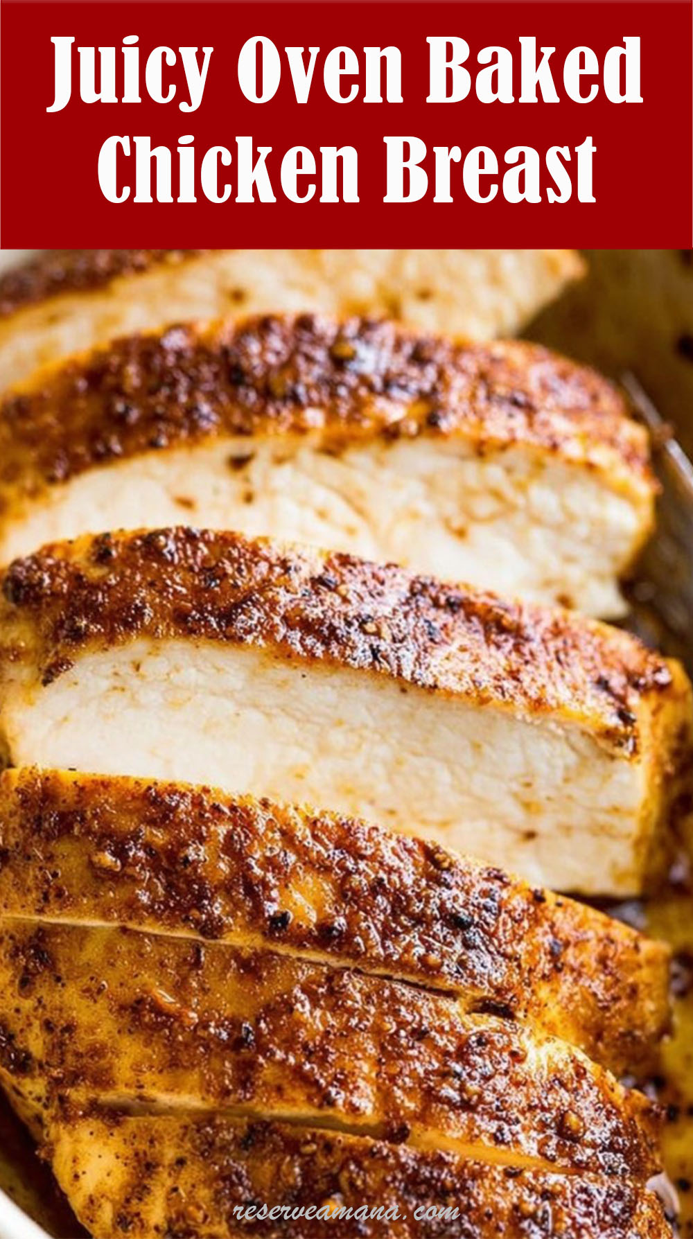Juicy Oven Baked Chicken Breast