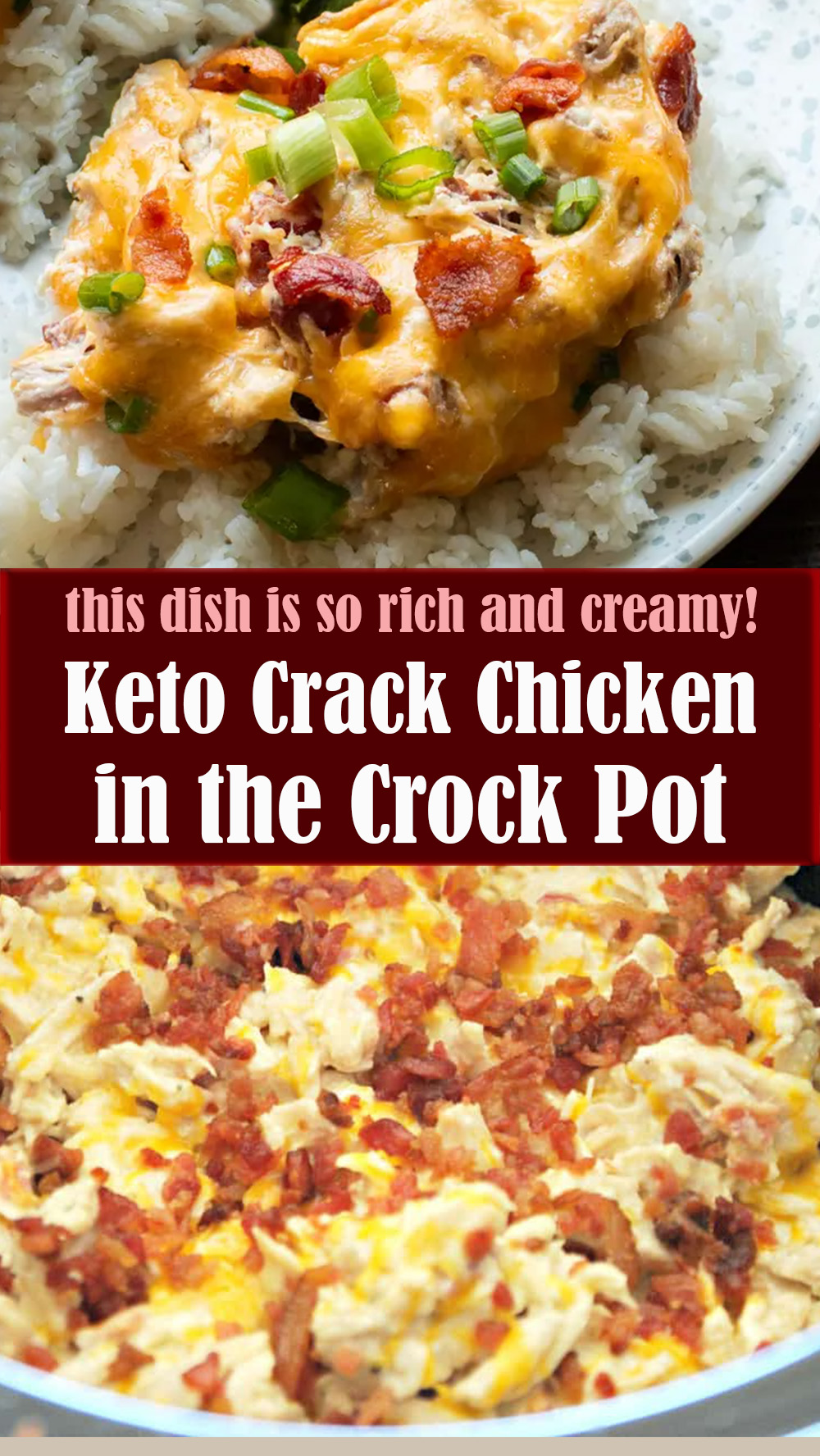 Keto Crack Chicken in the Crock Pot